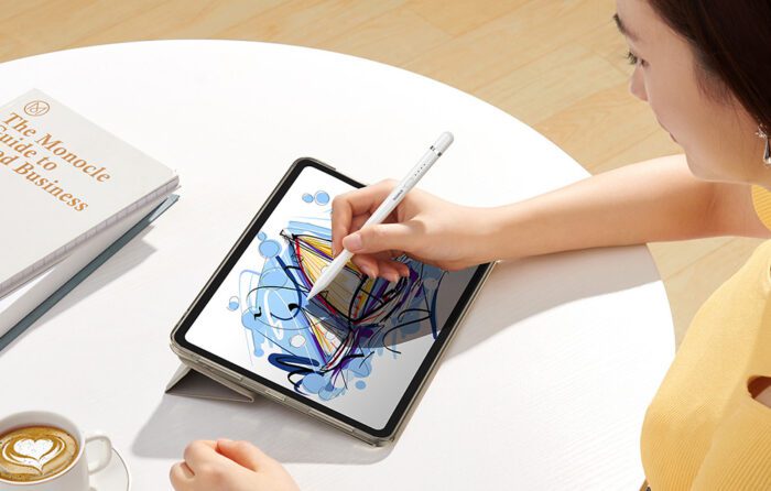 Active stylus Baseus Smooth Writing Series with wireless charging, lightning (White) - Image 6