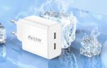 Wall charger Foneng EU50 PD 35W 2x USB-C ports (white) - Image 3