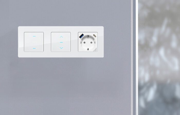 Triple frame socket Avatto N-TS10-Frame-W3 (white) - Image 2