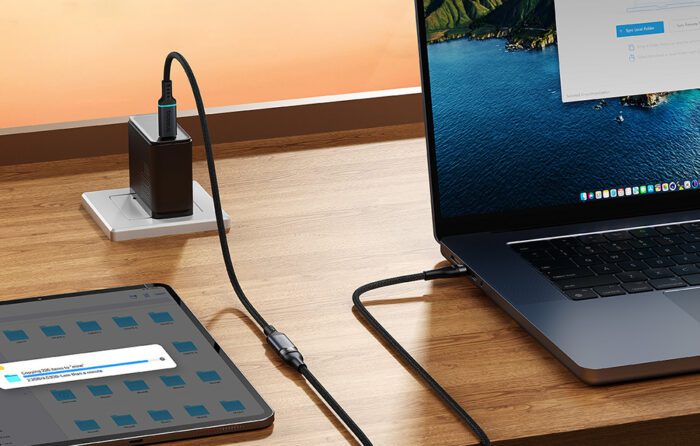 Baseus High Definition extension cable USB-C Male to Female 10Gbps, 0,5m (black) - Image 9