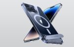 Torras phone case UPRO Pstand for iPhone 15 PRO (transparent - Image 3