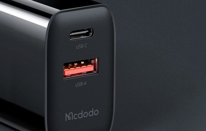 Charger GaN 33W Mcdodo CH-0921 USB-C, USB-A (black) - Image 4