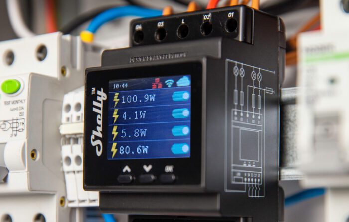 DIN Rail Smart Switch Shelly Pro 4PM with power metering, 4 channels - Image 4