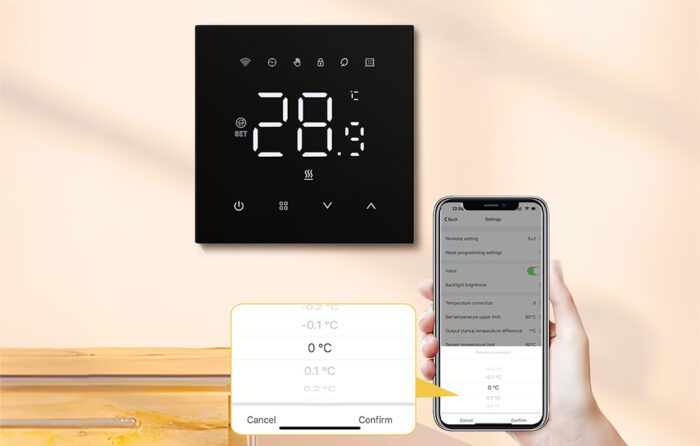 Smart thermostat Avatto WT410-BH-3A-B Gas Boiler 3A WiFi - Image 7