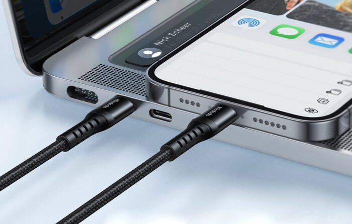 Cable USB-C to lightning Mcdodo CA-5630, 36W, 0.2m (black) - Image 4