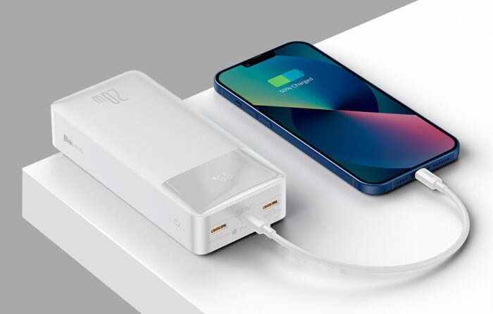 Powerbank Baseus Bipow 30000mAh, 20W (white) - Image 13