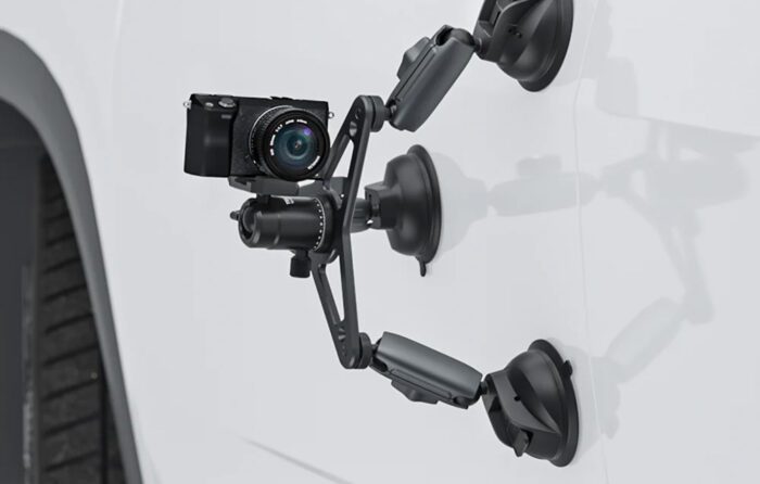 TELESIN Three-Arm Suction Mount - TE-TSB-001 - Image 4