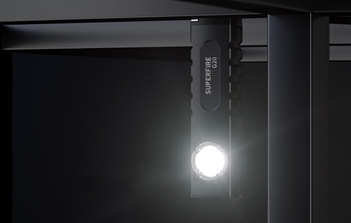 Multifunction Flashlight SuperFire G20, 470lm, USB - Image 4