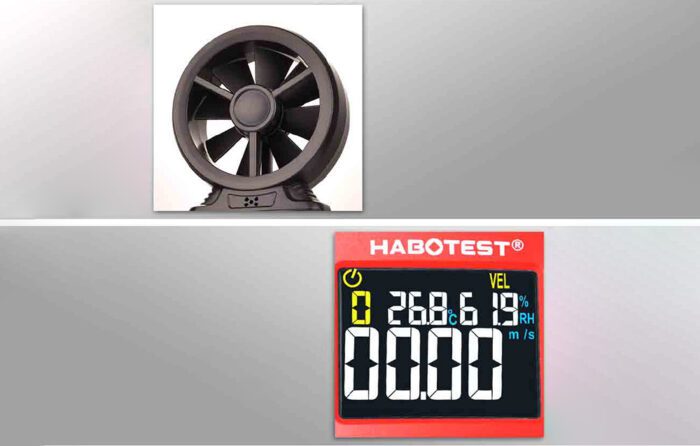 Digital Anemometer Habotest HT625B, USB - Image 5