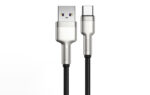 USB cable for USB-C Baseus Cafule, 66W, 2m (black) - Image 8
