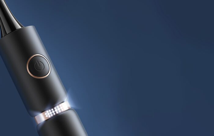 Sonic toothbrush with head set and case FairyWill FW-P11 (Black) - Image 7