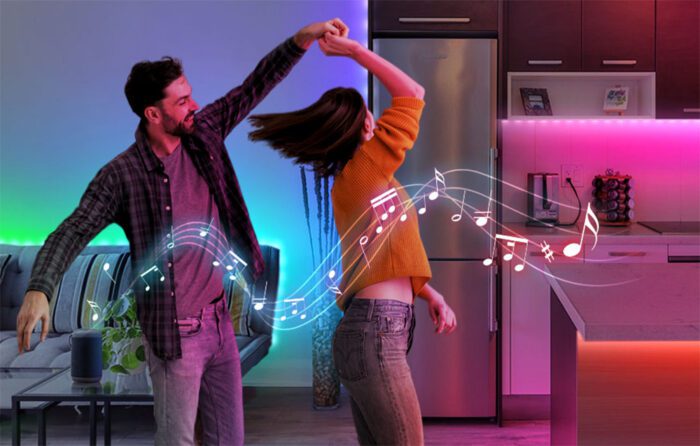 Smart WiFi RGBIC LED Light Strip Sonoff L3 Pro 5m - Image 4