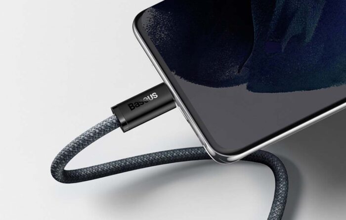 Cable USB-C to USB-C Baseus Dynamic Series, 100W, 2m (szary) - Image 6