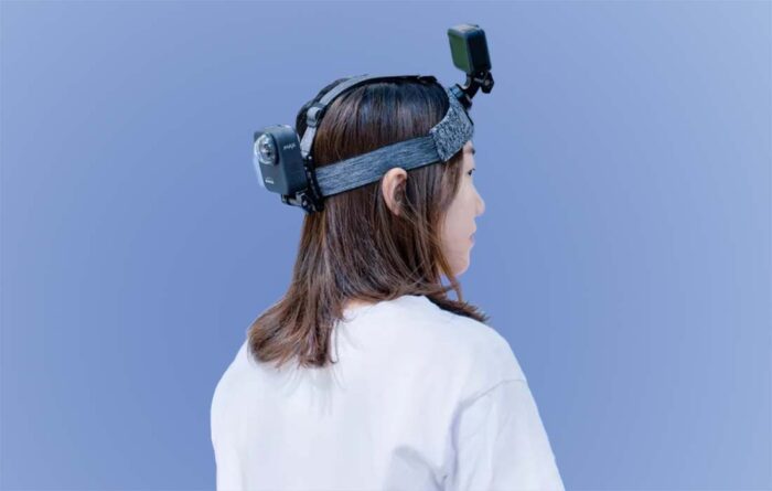 Headband Telesin with two sport camera mounts (GP-HMS-T06) - Image 3