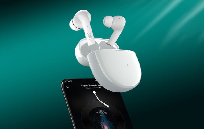 Earphones TWS QCY T18 (white) - Image 8