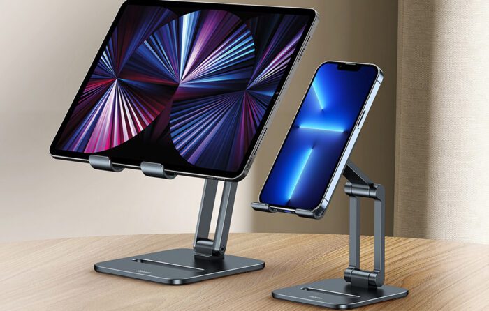 Stand holder Baseus Biaxial for phone (grey) - Image 8
