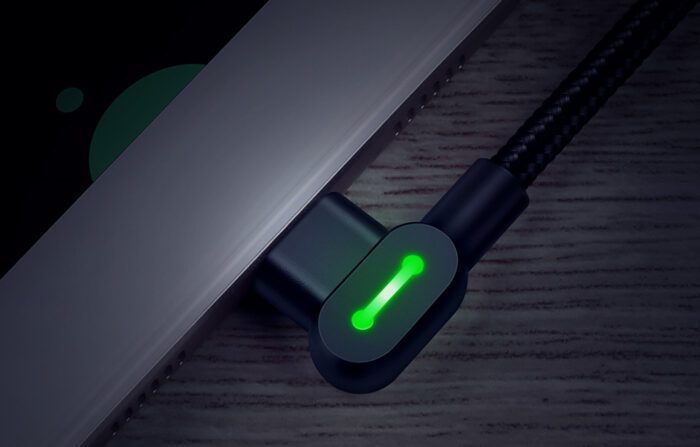USB to Micro USB Cable Mcdodo CA-5280 LED, 3m (Black) - Image 5