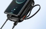 Powerbank Baseus Qpow PRO with Lightning cable, USB-C port and USB 20000mAh, 20W (Black) - Image 12
