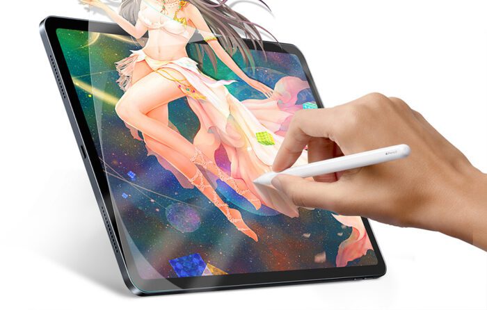 Paper-like film Baseus 0.15mm For iPad 10.9" Transparent - Image 8