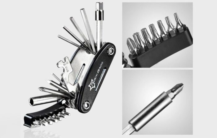 Multifunctional Bicycle Repair Tool Rockbros GJ8002  (black) - Image 3