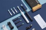 Sonic toothbrushes with tips set and 2 holders Bitvae D2+D2 (white and black) - Image 7