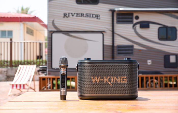 Wireless Bluetooth Speaker W-KING H10 S 80W + microphone (black) - Image 9