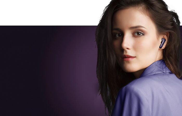 Wireless Earphones TWS QCY T13x (purple) - Image 10
