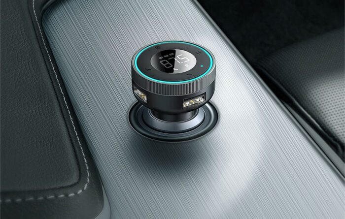 Baseus Enjoy Car Wireless MP3 Charger, Bluetooth 5.0, microSD, AUX (black) - Image 15