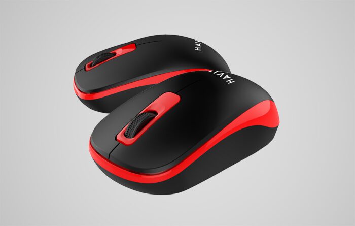 Universal wireless mouse Havit MS626GT (black&red) - Image 7