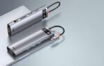 Hub 11in1 Baseus Metal Gleam Series, USB-C to 3x USB 3.0 + 2x HDMI + USB-C PD + Ethernet RJ45 + microSD/SD + VGA + AUX - Image 10