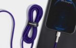USB cable for Lightning Baseus Cafule, 2.4A, 1m (purple) - Image 9