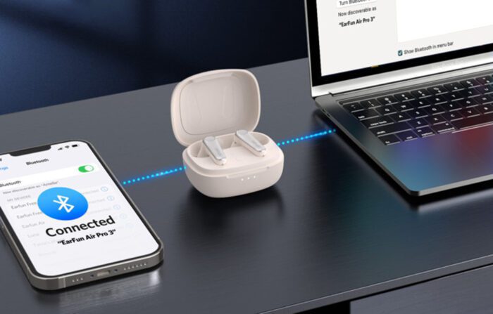 Wireless earphones TWS EarFun Air Pro 3, ANC (white) - Image 12