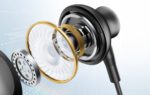 Wired Earphones JR-EC07, Type-C (Black) - Image 4