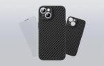 Case Baseus Synthetic Fiber iPhone 15 Plus + tempered glass - Image 7
