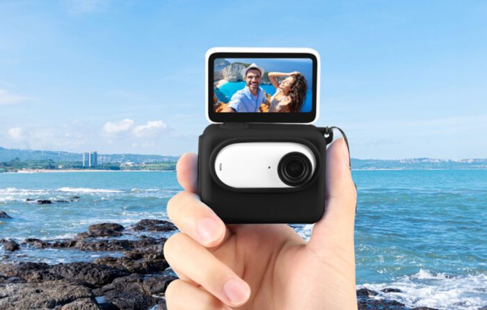 Silicon protective case Puluz for Insta360 GO 3 with lens cap - Image 5