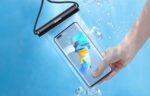 Waterproof phone case Baseus AquaGlide with Cylindrical Slide Lock (black) - Image 8