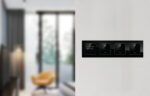 Quadruple frame socket Avatto N-TS10-Frame-B4 (black) - Image 2