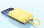 Powerbank Baseus Magnetic Mini 10000mAh 30W MagSafe (yellow) - Image 9