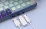 Mechanical keyboard Royal Kludge RK96 RGB, brown switch (blue) - Image 9