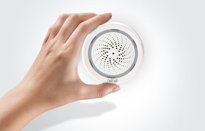 NEO NAS-AB02W Smart Alarm Siren, 100dB, WiFi TUYA - Image 12