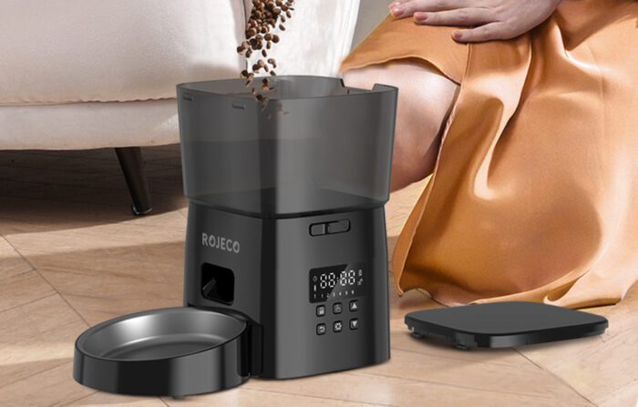 Rojeco 2L Automatic Pet Feeder Button Version - Image 6