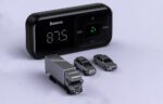 Car Bluetooth MP3 Player + Charger Baseus T Shaped S-16 Black OS - Image 12