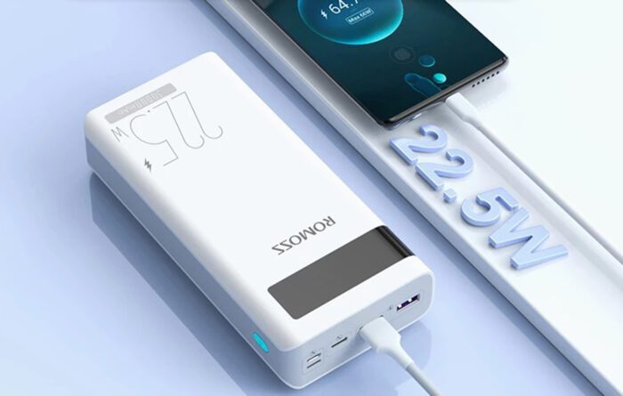 Powerbank Romoss SENSE8PF 30000mAh, 22.5W (white) - Image 4