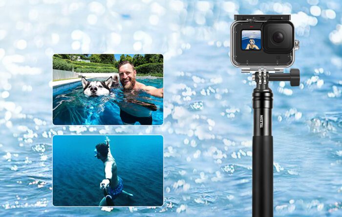 Selfie stick / tripod Telesin for sport cameras (GP-MNP-090-S) - Image 9