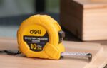 Steel Measuring Tape 10m/25mm Deli Tools EDL9010B (yellow) - Image 7