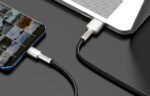 USB cable for USB-C Baseus Cafule, 66W, 2m (black) - Image 9
