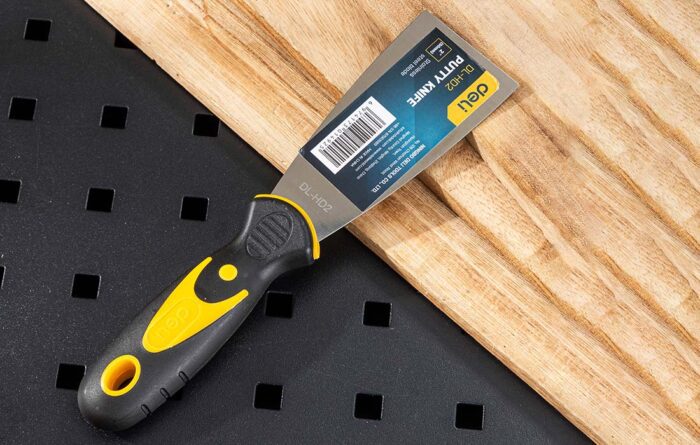 Putty Trowel 2'' Deli Tools EDL-HD2 (yellow) - Image 3