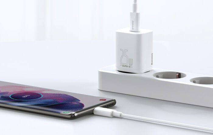 Wall charger Baseus Super Si Quick Charger 1C 25W (white) - Image 9