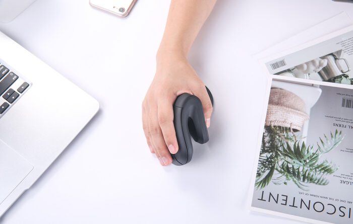 Wireless Vertical Mouse Dareu LM109 Magic Hand Bluetooth + 2.4G (black) - Image 6