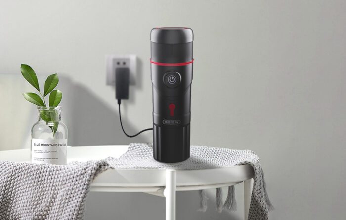 Portable coffee maker  3-in-1 with case HiBREW H4-premium  80W - Image 12